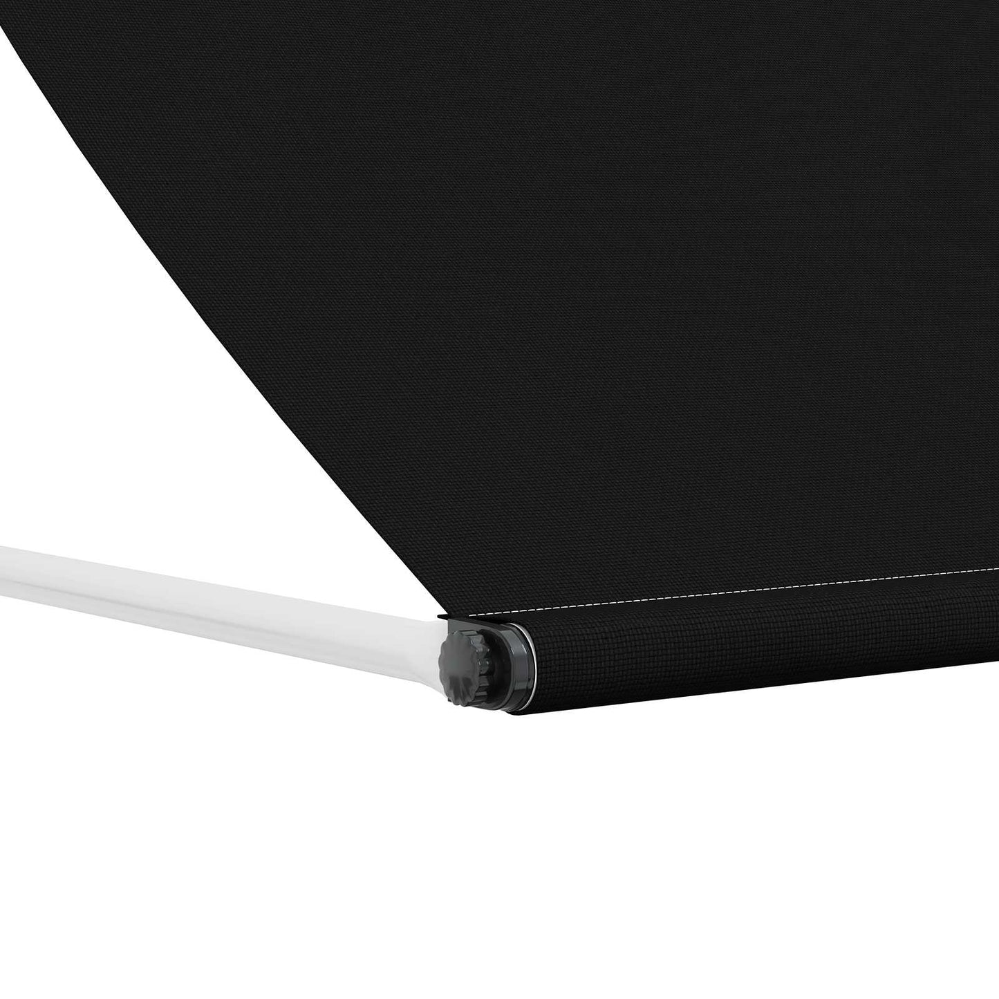 Markise Sort 300 x 150 cm 180 g / m² polyester med PU-belægning
