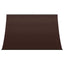 Markise Brun 400 x 150 cm 180 g / m² polyester med PU-belægning