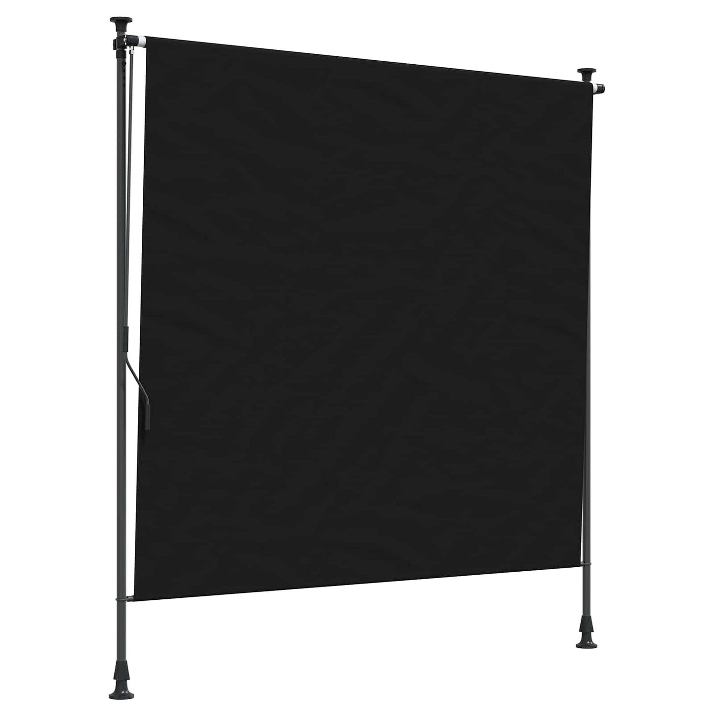 Udendørs Rullegardin Sort 150 x 270 cm