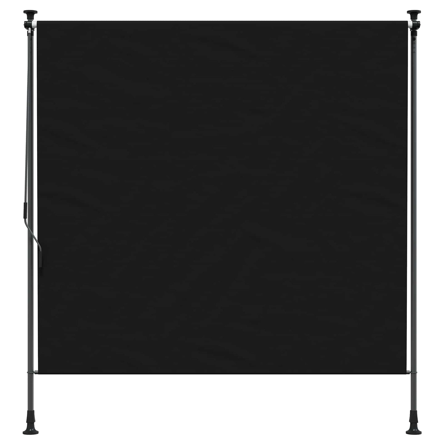 Udendørs Rullegardin Sort 150 x 270 cm