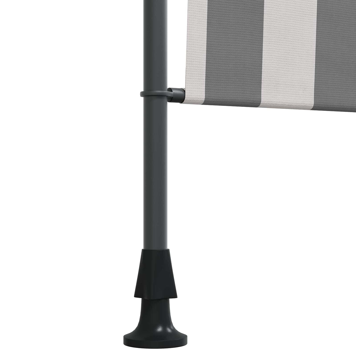 Udendørs Rullegardin Anthracit og hvid 100 x 270 cm