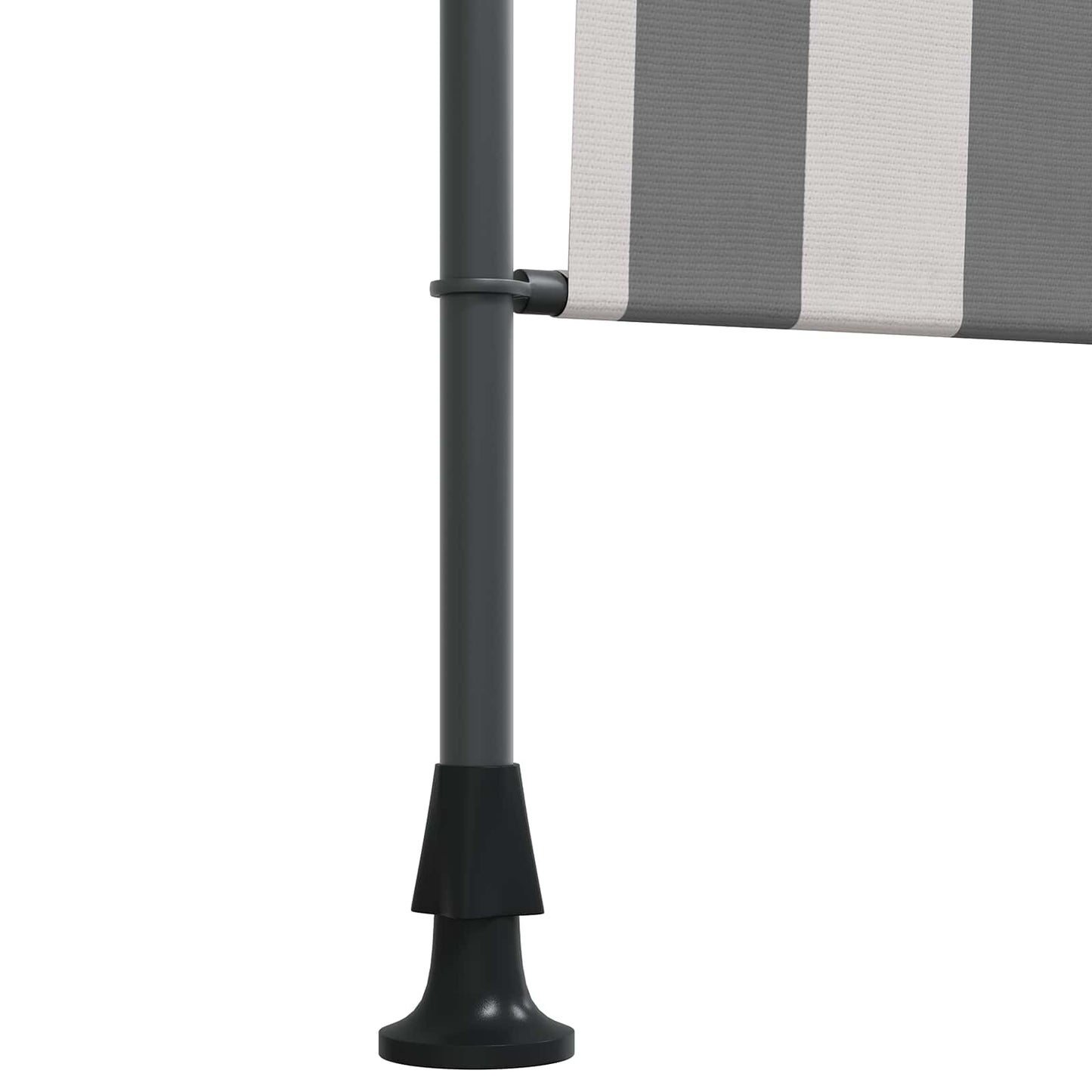 Udendørs Rullegardin Anthracit og hvid 150 x 270 cm