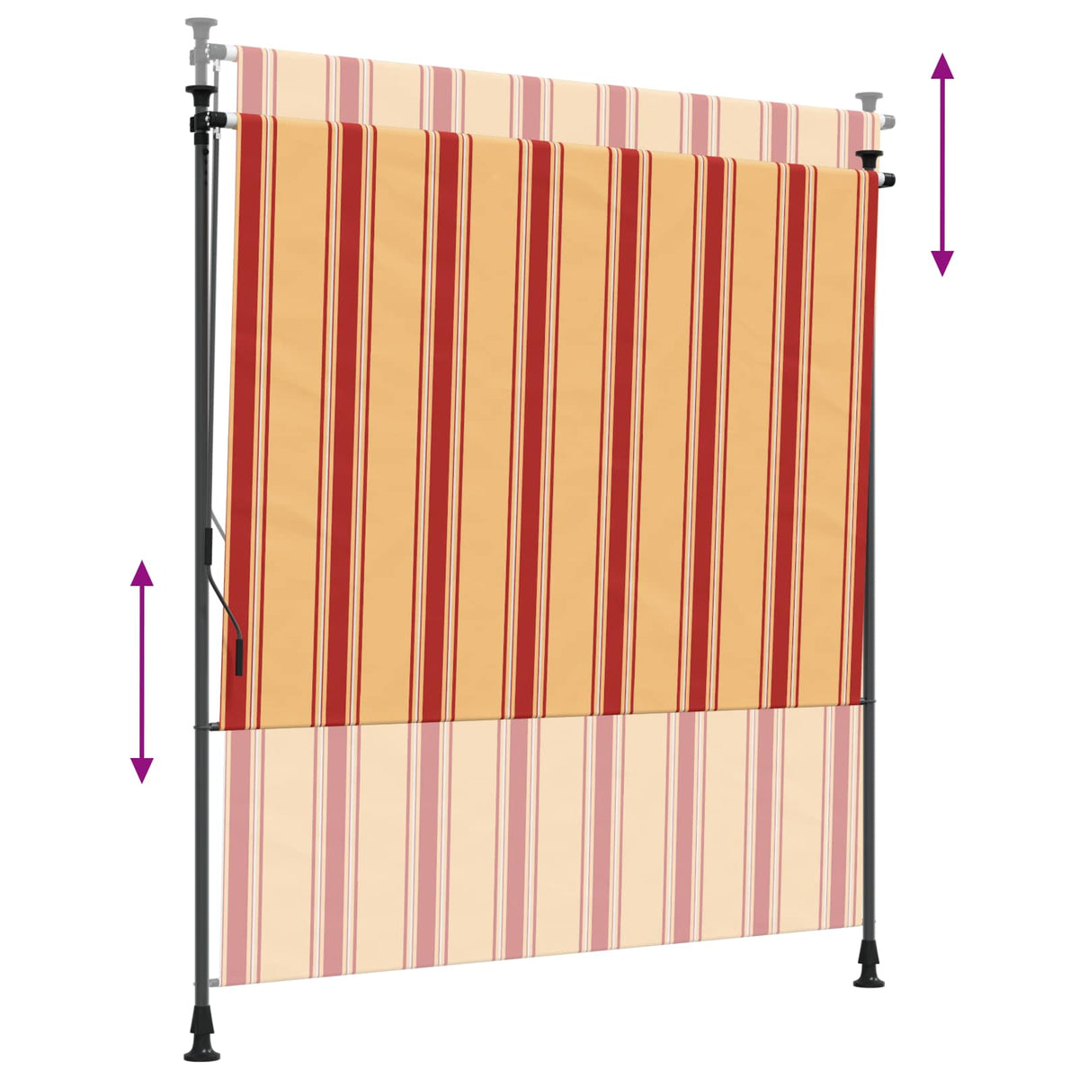 Udendørs Rullegardin Flerfarvet 100 x 270 cm