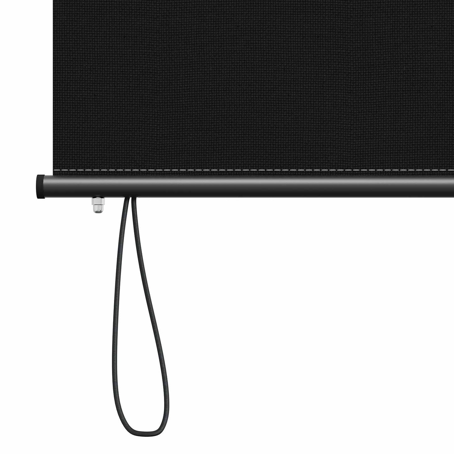 Rullegardin Sort 60 x 250 cm Stof og Aluminium