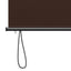 Rullegardin Brun 60 x 250 cm Stof og Aluminium