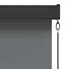 Rullegardin Lysegrå 120 x 250 cm Stof og Aluminium