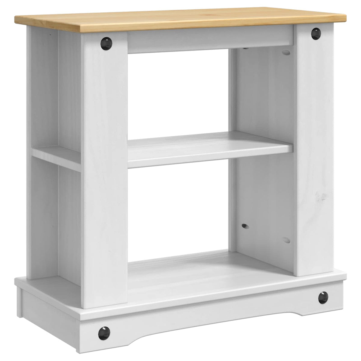 Akvarium stand CORONA Hvid og brun 60 x 30 x 60 cm 150 kg