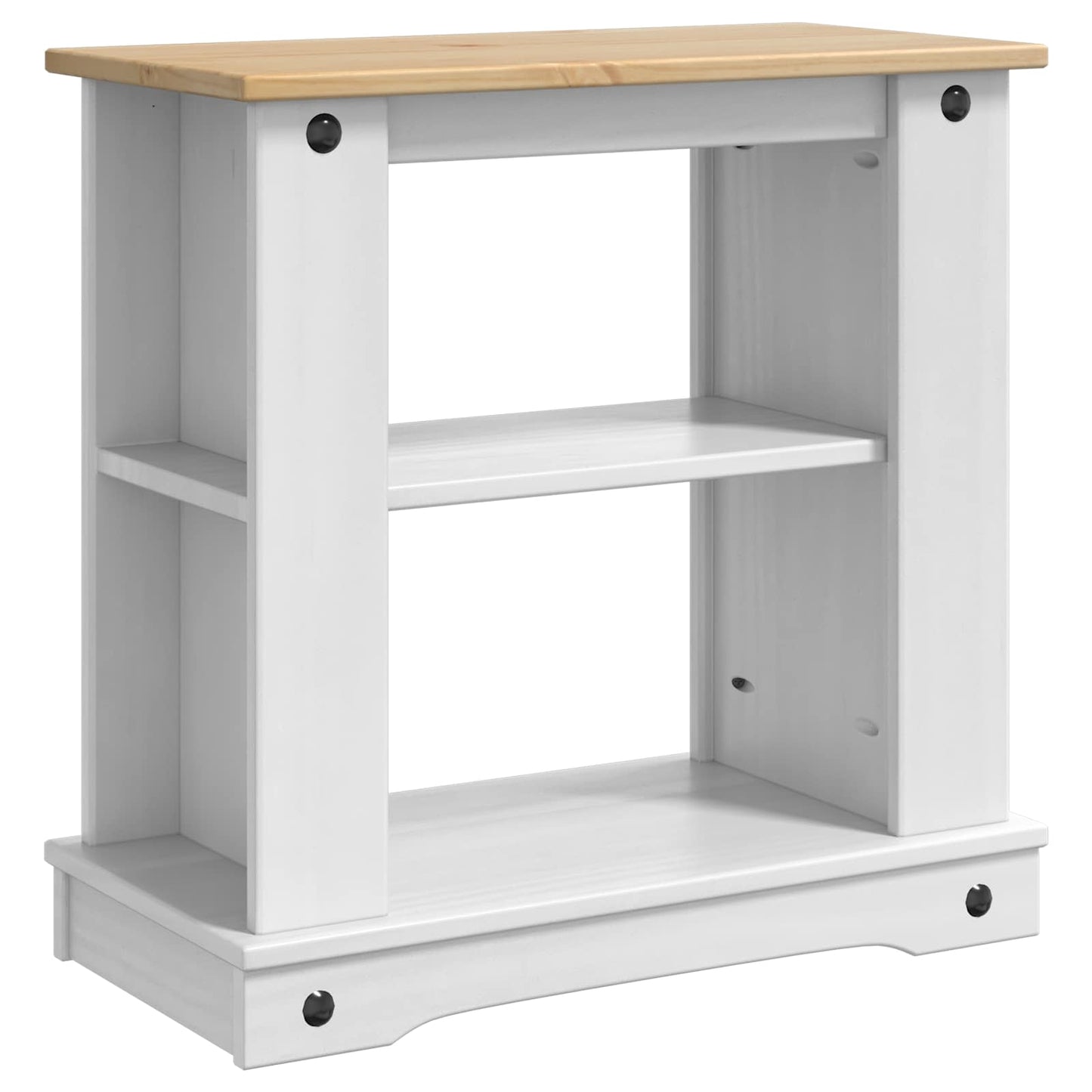 Akvarium stand CORONA Hvid og brun 60 x 30 x 60 cm 150 kg