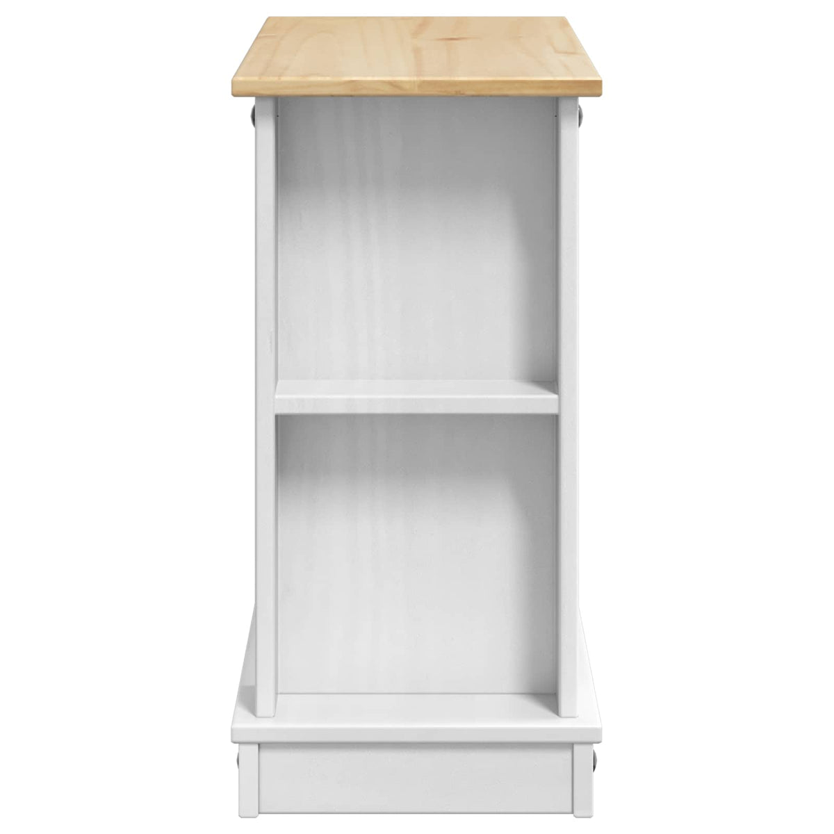 Akvarium stand CORONA Hvid og brun 60 x 30 x 60 cm 150 kg