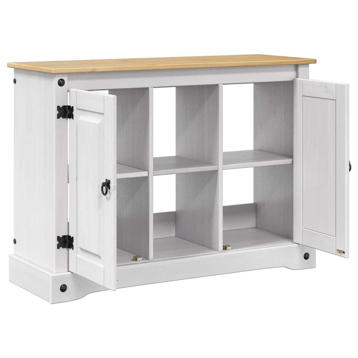 Akvarium stand CORONA Hvid og brun 101,5 x 37 x 73 cm 300 kg