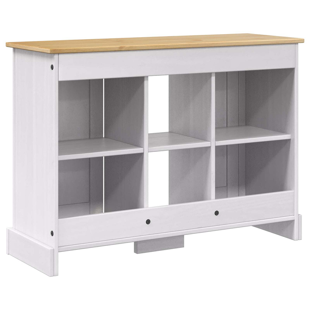 Akvarium stand CORONA Hvid og brun 101,5 x 37 x 73 cm 300 kg