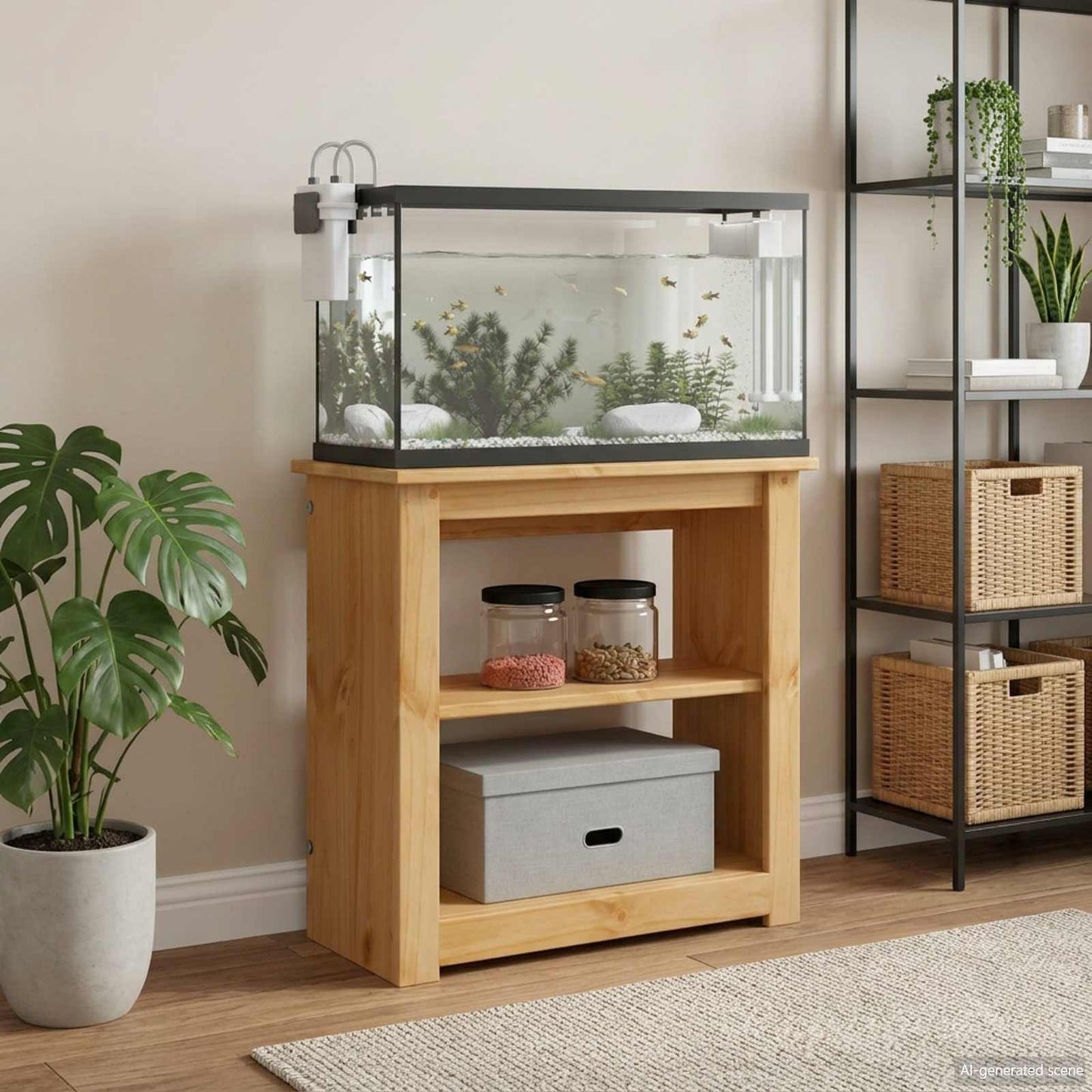 Akvarium stand PANAMA Brun 60 x 30 x 60 cm 150 kg