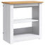 Akvarium stand PANAMA Hvid og brun 60 x 30 x 60 cm 150 kg