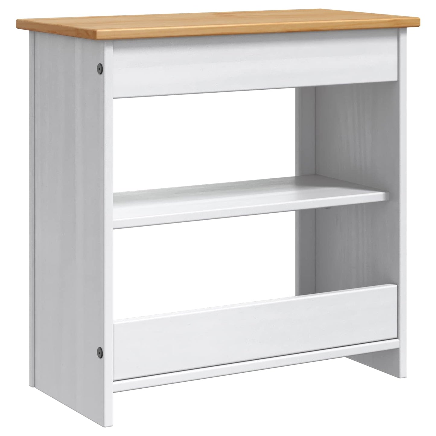 Akvarium stand PANAMA Hvid og brun 60 x 30 x 60 cm 150 kg