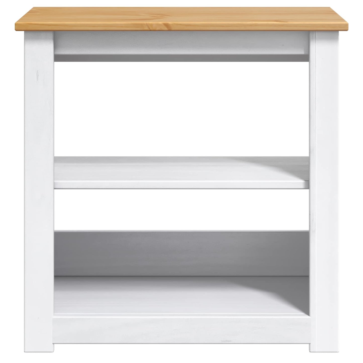 Akvarium stand PANAMA Hvid og brun 60 x 30 x 60 cm 150 kg