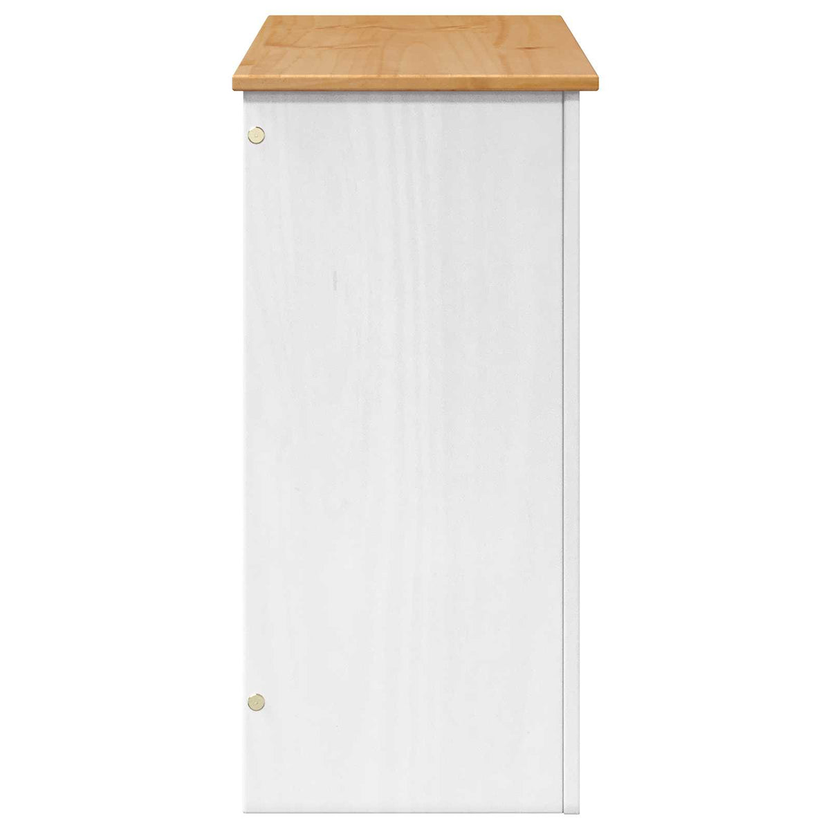 Akvarium stand PANAMA Hvid og brun 81 x 36 x 73 cm 250 kg