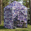 Pop-up Skur med 4 Sidevægge 2,9 x 2,9 m Blå Kamuflage