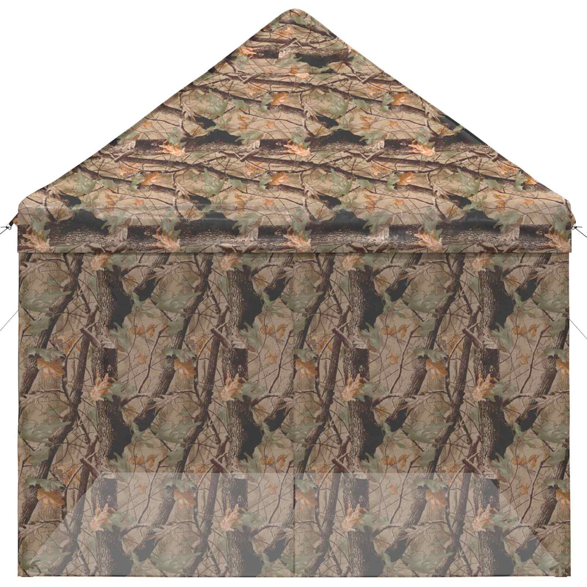 Pop-up Skur med 4 Sidevægge 3 x 4,5 m Skov Camouflage