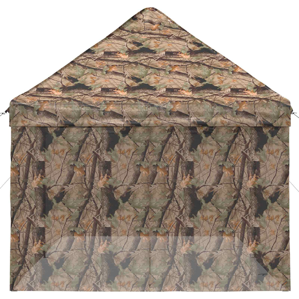 Pop-up Skur med 4 Sidevægge 3 x 6 m Skov Camouflage