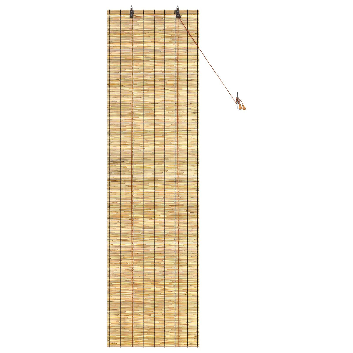 Rullegardin Naturfarvet 60 x 220 cm Rør