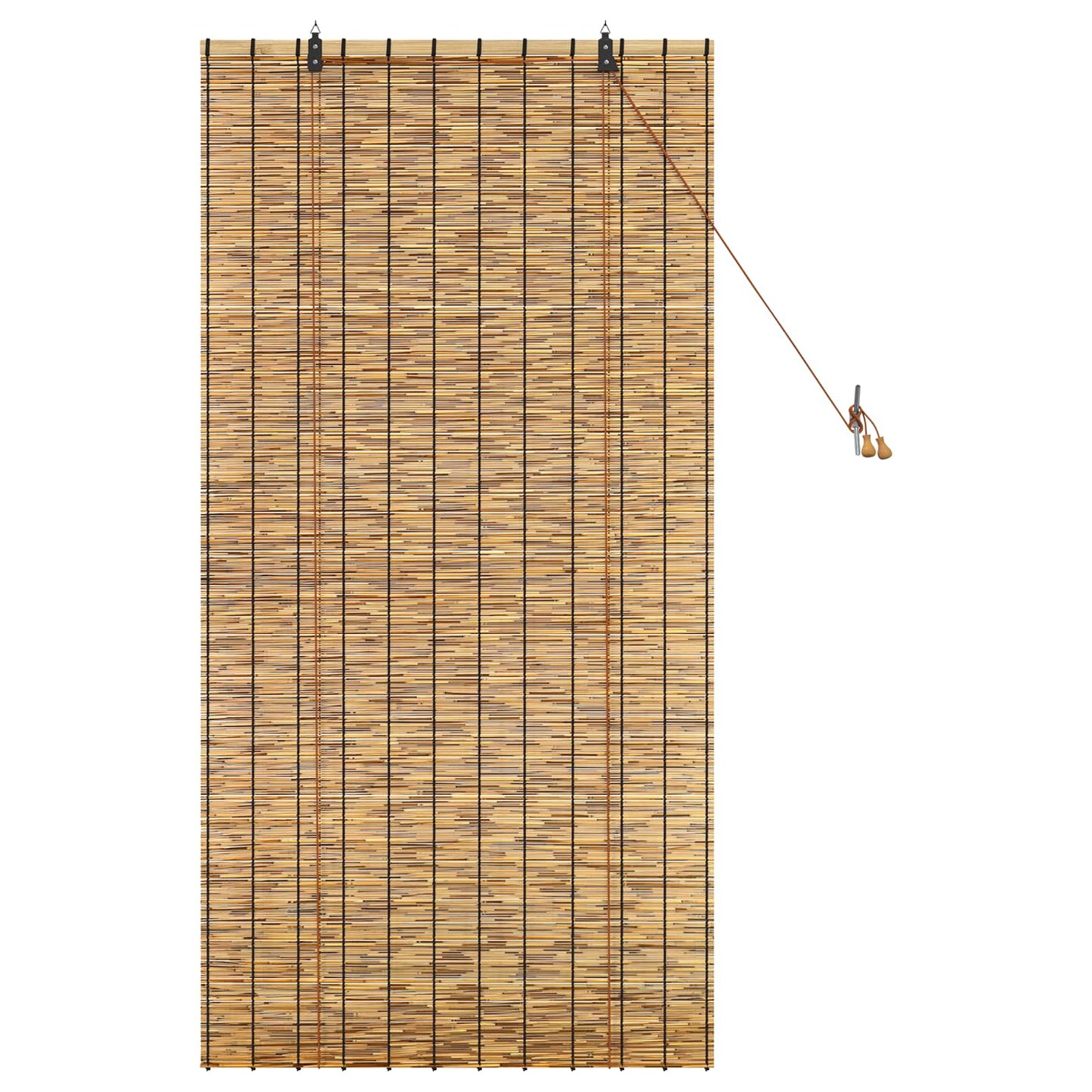 Rullegardin Brun 80 x 160 cm Rør