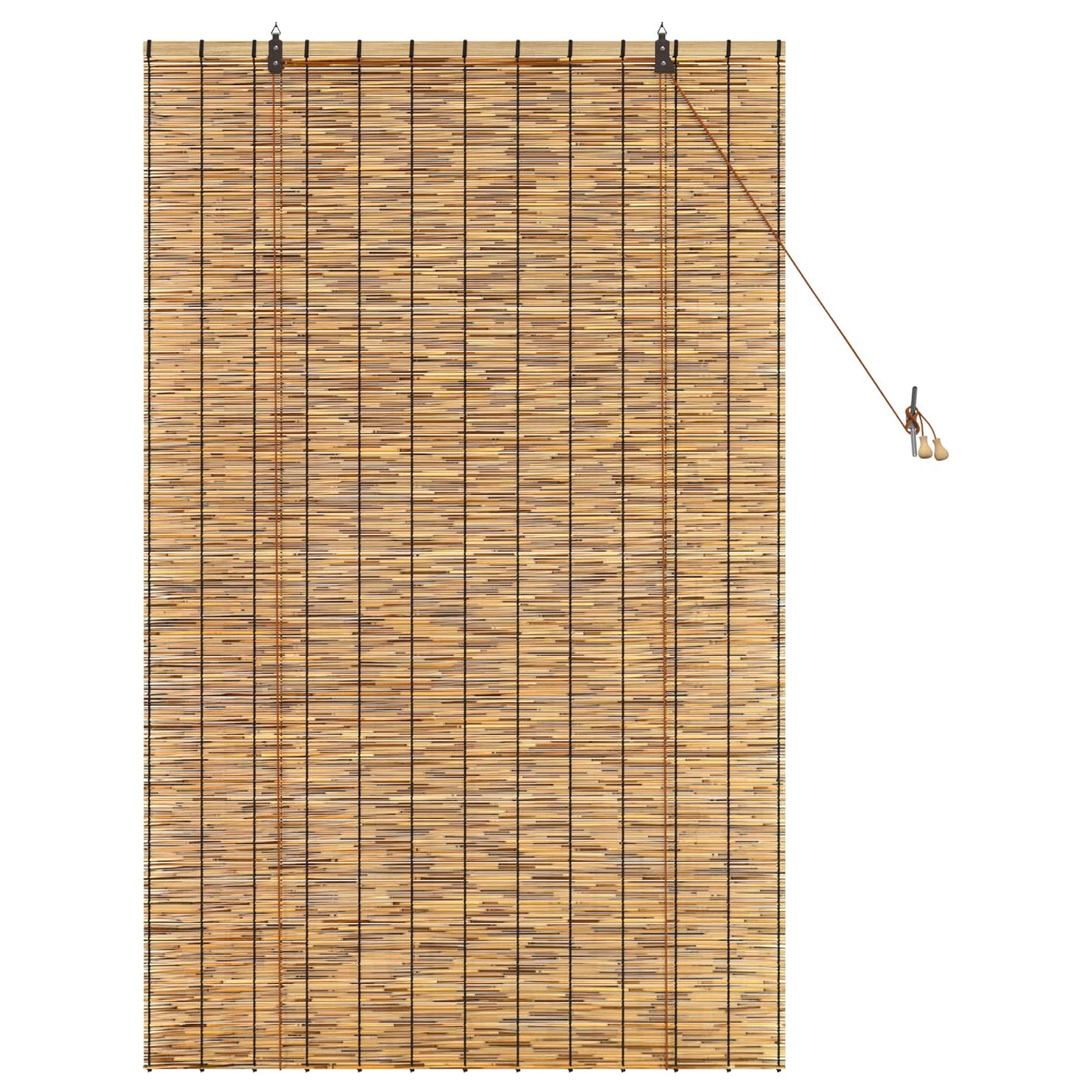 Rullegardin Brun 100 x 160 cm Rør
