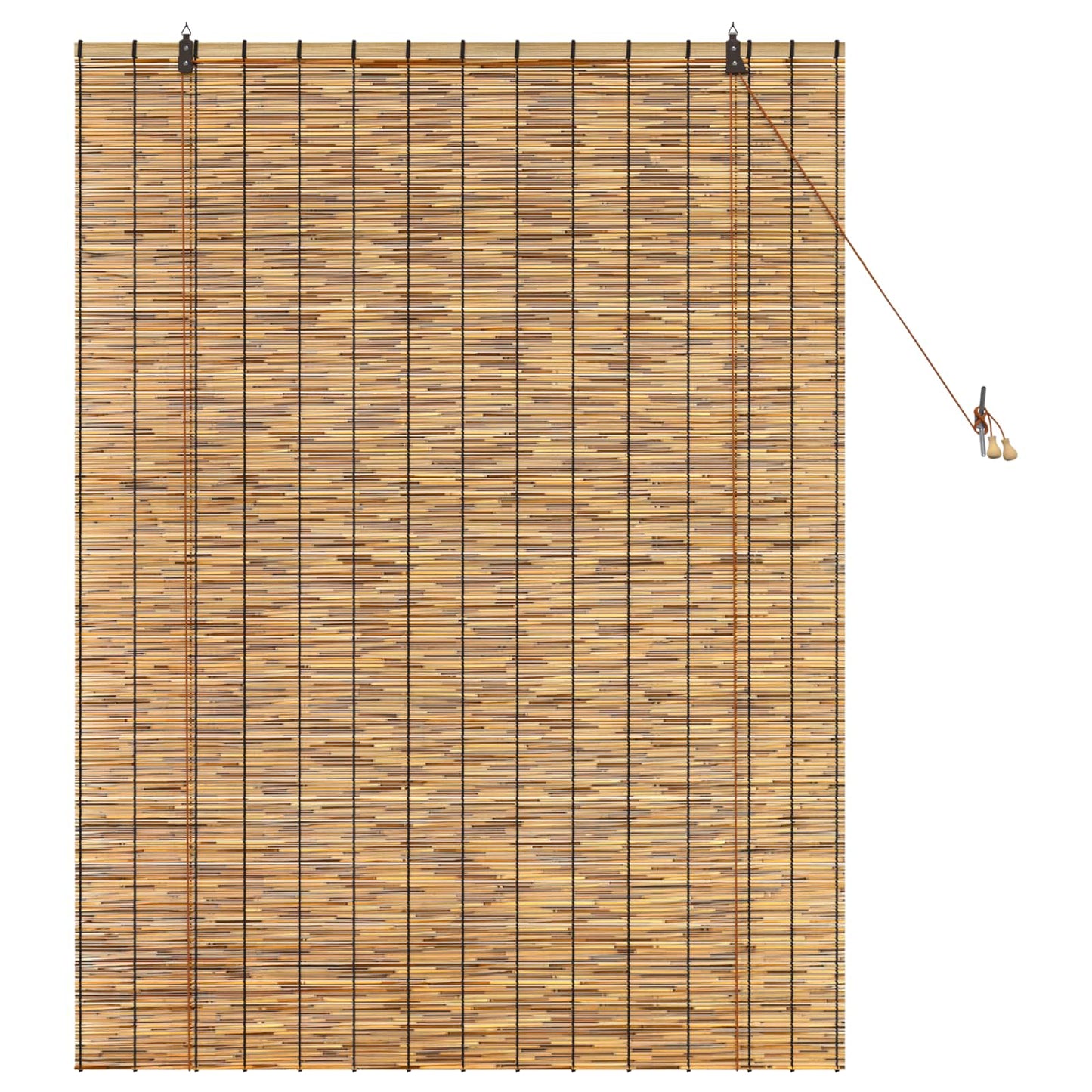 Rullegardin Brun 120 x 160 cm Rør