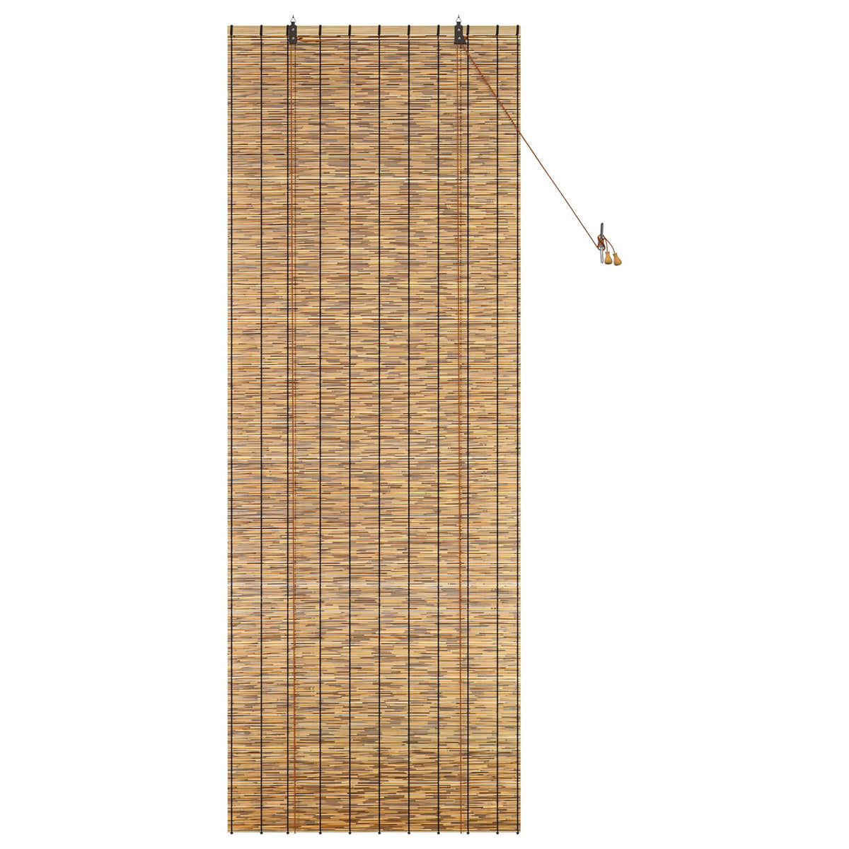 Rullegardin Brun 80 x 220 cm Rør