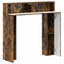 Pejseramme Røget eg 102 x 18 x 100,5 cm Konstrueret træ
