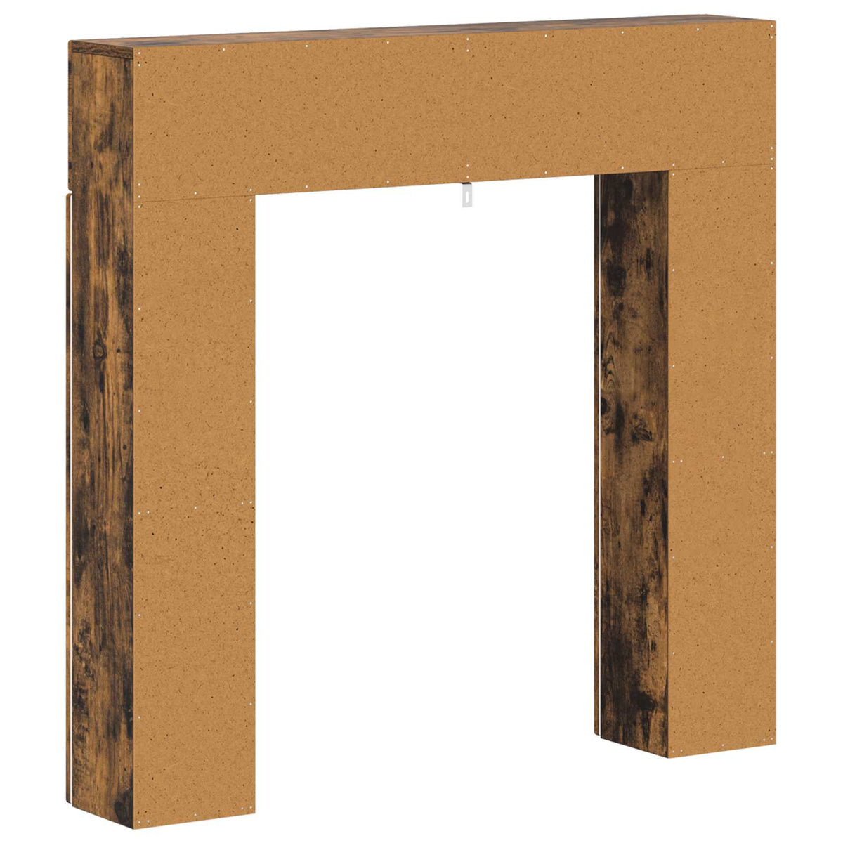 Pejseramme Røget eg 102 x 18 x 100,5 cm Konstrueret træ