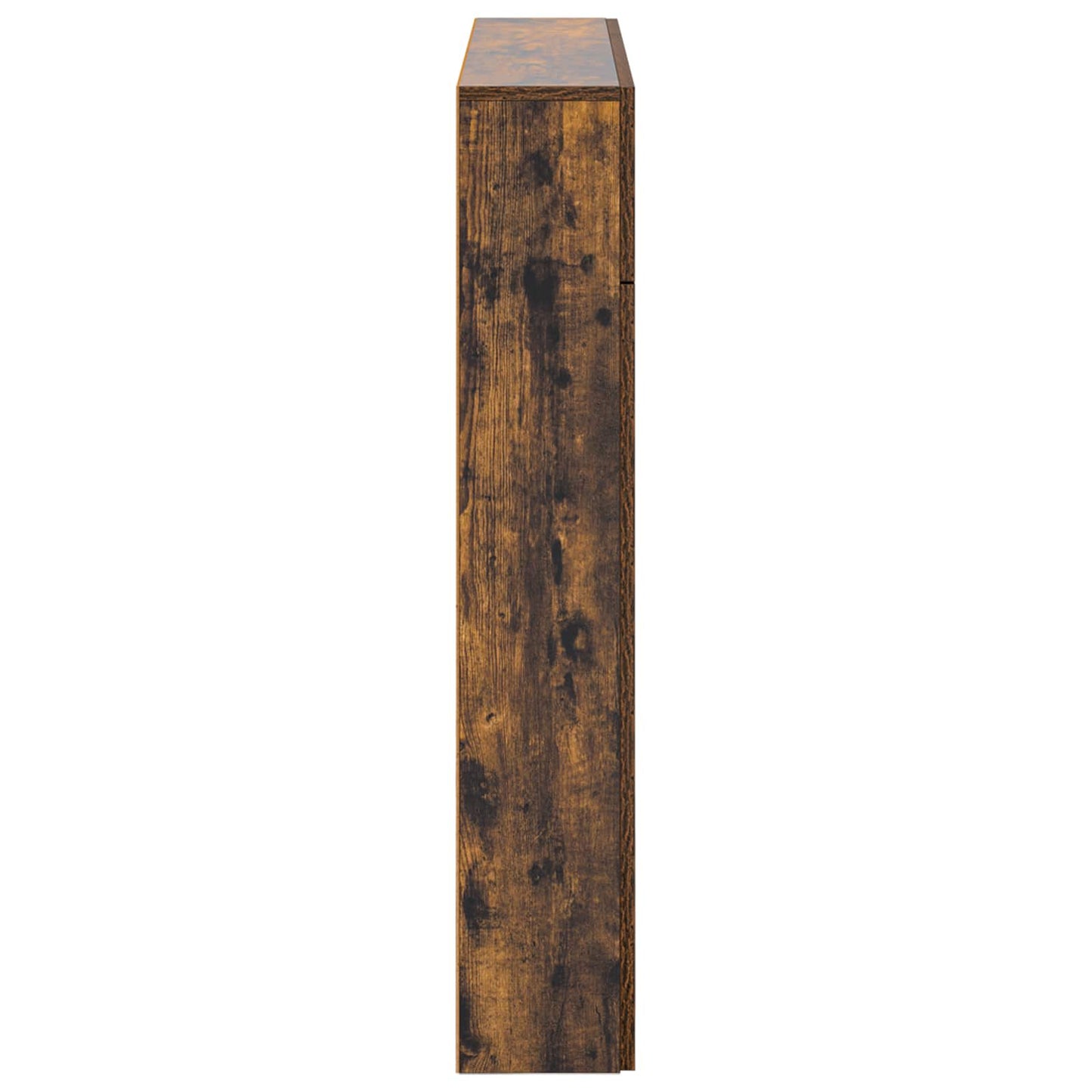Pejseramme Røget eg 102 x 18 x 100,5 cm Konstrueret træ