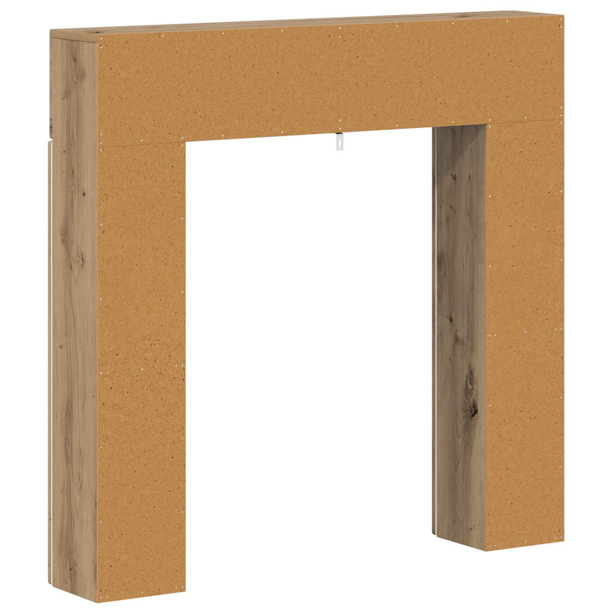 Pejseramme Artisan-eg 102 x 18 x 100,5 cm Konstrueret træ