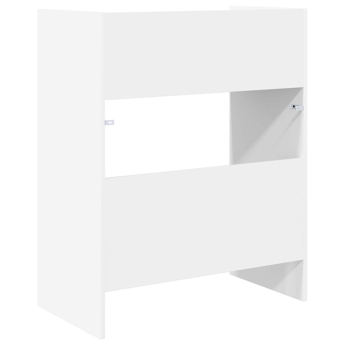 DJ Bord Hvid 102 x 45 x 102 cm Konstrueret træ