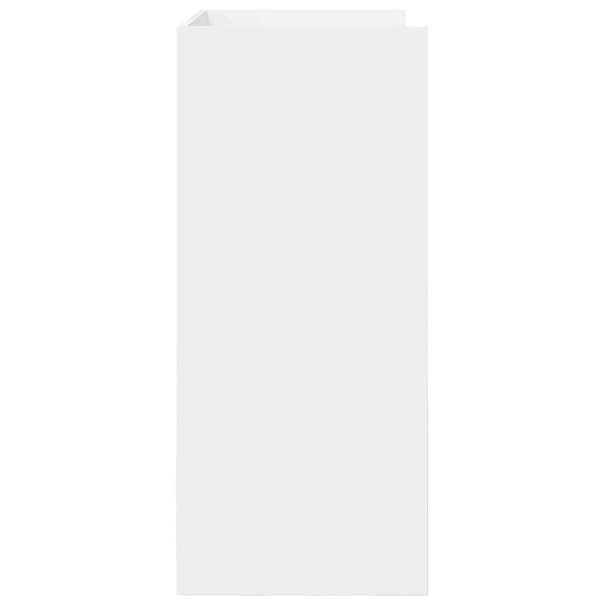 DJ Bord Hvid 102 x 45 x 102 cm Konstrueret træ