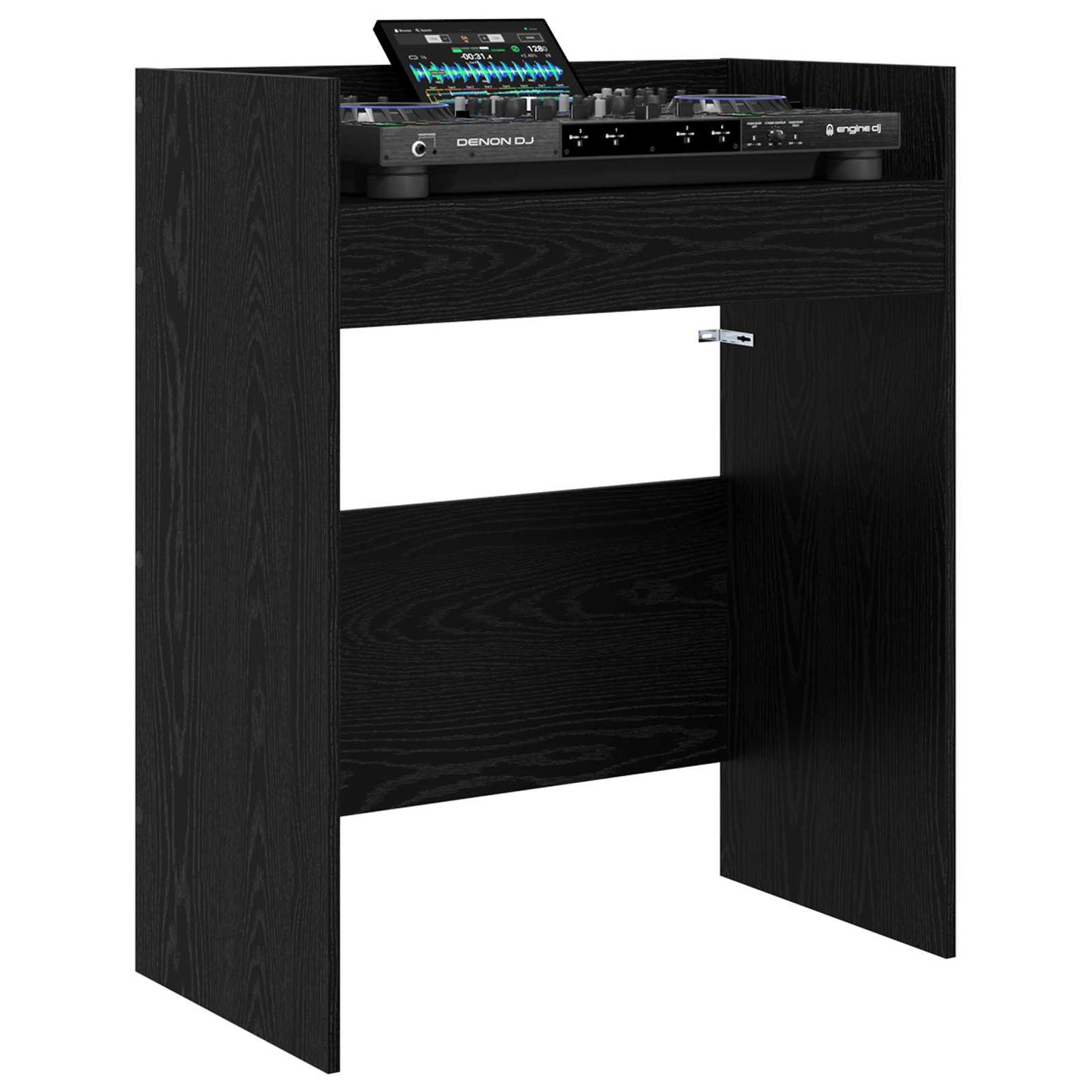 DJ Bord Sort eg 102 x 45 x 102 cm Konstrueret træ