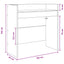 DJ Bord Sort eg 102 x 45 x 102 cm Konstrueret træ