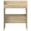 DJ Bord Sonoma-eg 102 x 45 x 102 cm Konstrueret træ