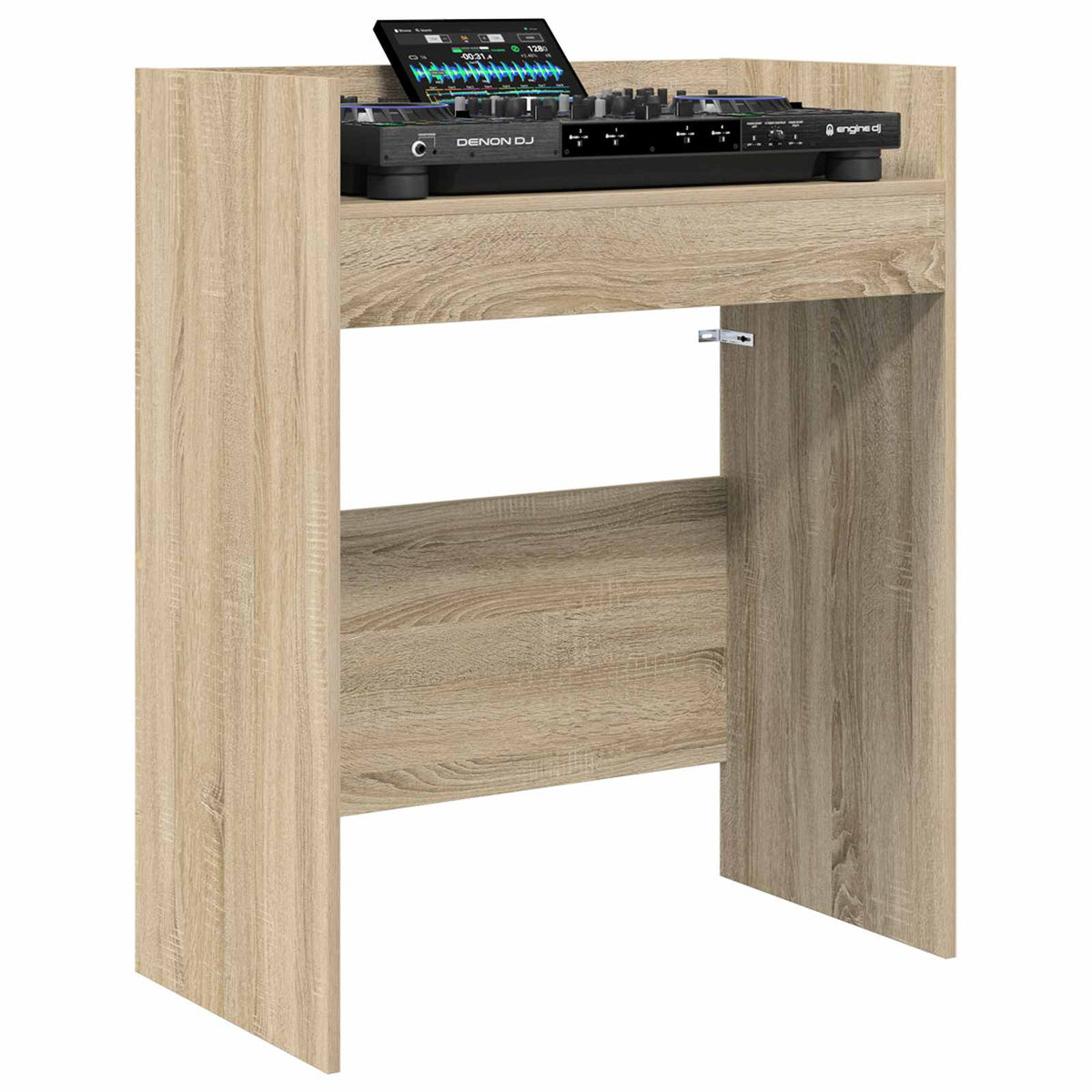 DJ Bord Sonoma-eg 102 x 45 x 102 cm Konstrueret træ