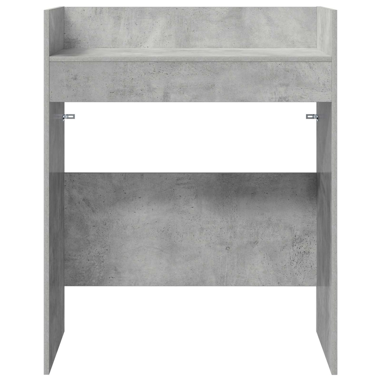 DJ Bord Betongrå 102 x 45 x 102 cm Konstrueret træ