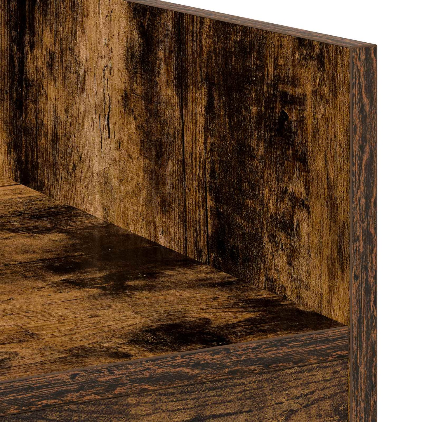 DJ Bord Røget eg 102 x 45 x 102 cm Konstrueret træ