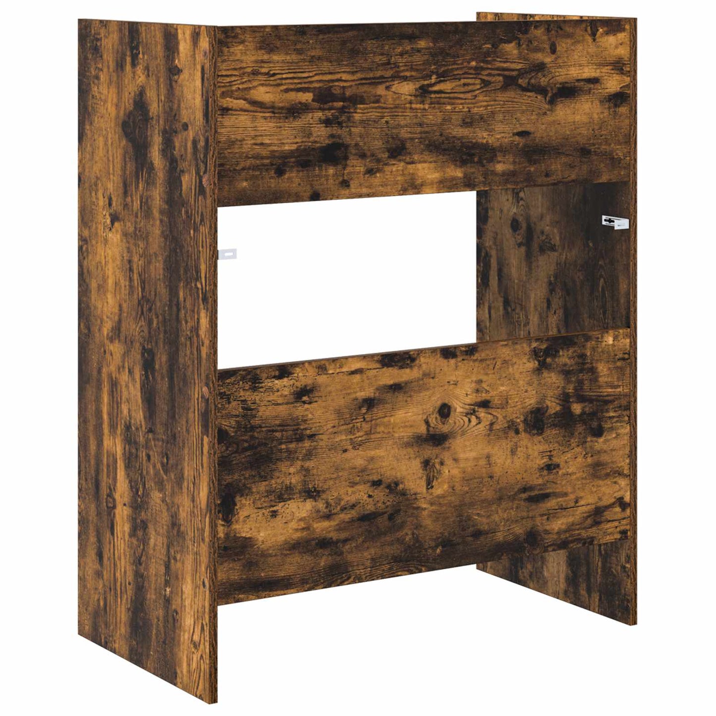 DJ Bord Røget eg 102 x 45 x 102 cm Konstrueret træ