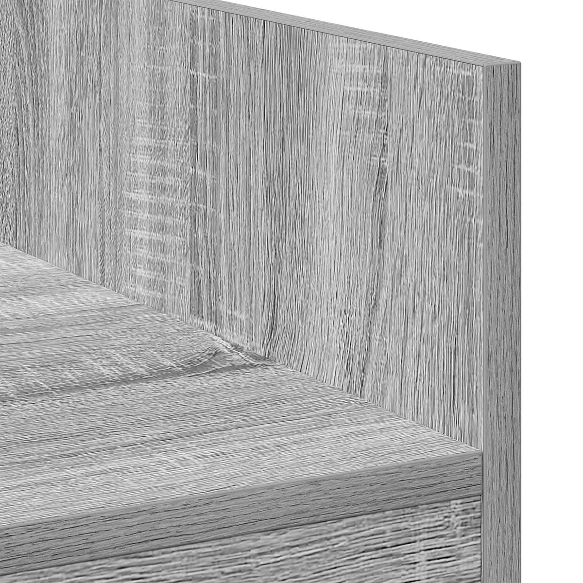 DJ Bord Grå Sonoma 102 x 45 x 102 cm Konstrueret træ