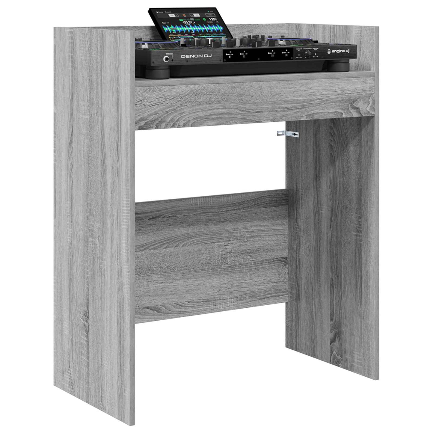 DJ Bord Grå Sonoma 102 x 45 x 102 cm Konstrueret træ