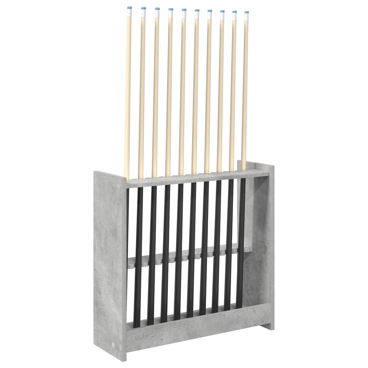 Billardkø støtter Konstrueret træ 60 x 20 x 57 cm Betongrå
