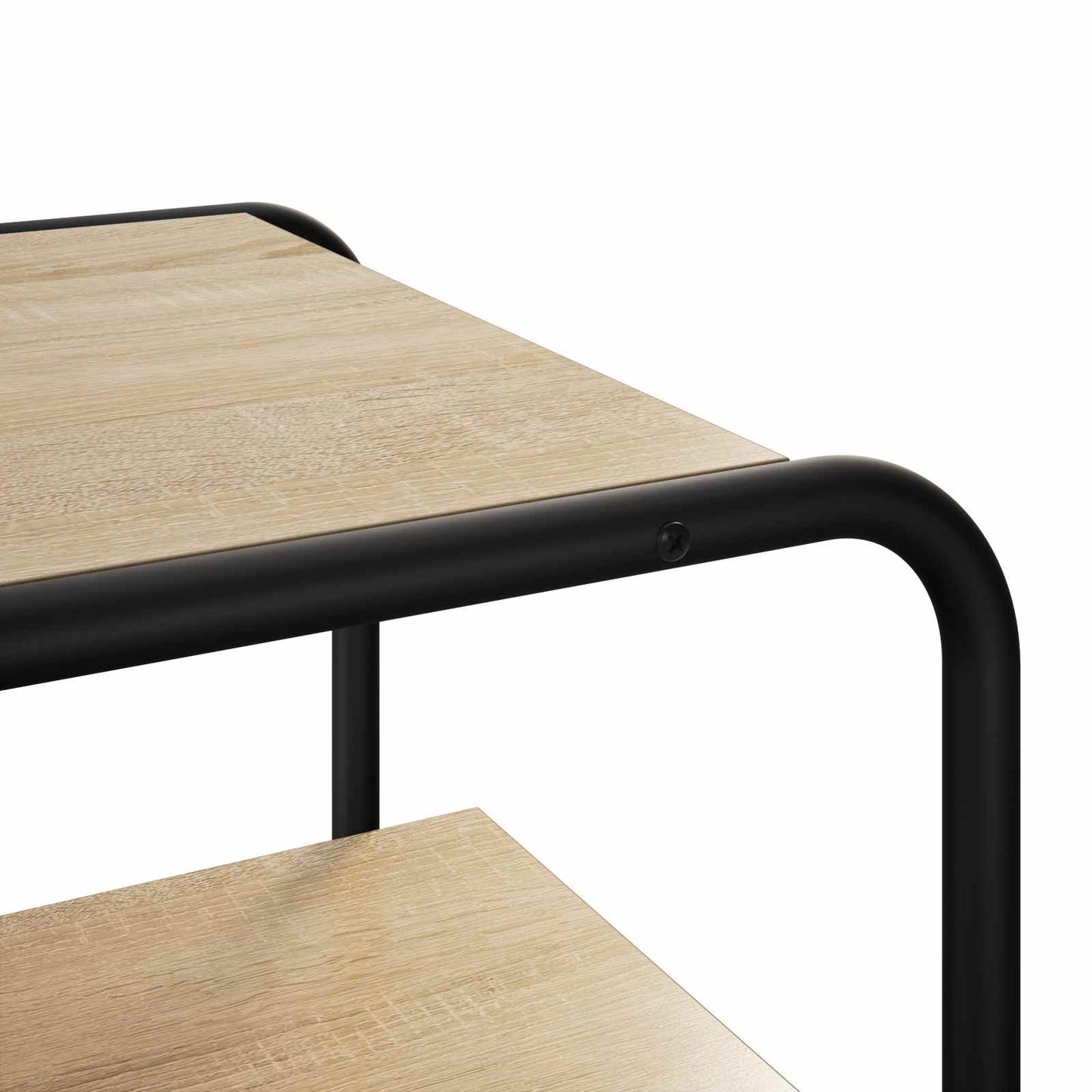 Konsolbord Sonoma-eg 60 x 42,5 x 70 cm Konstrueret træ