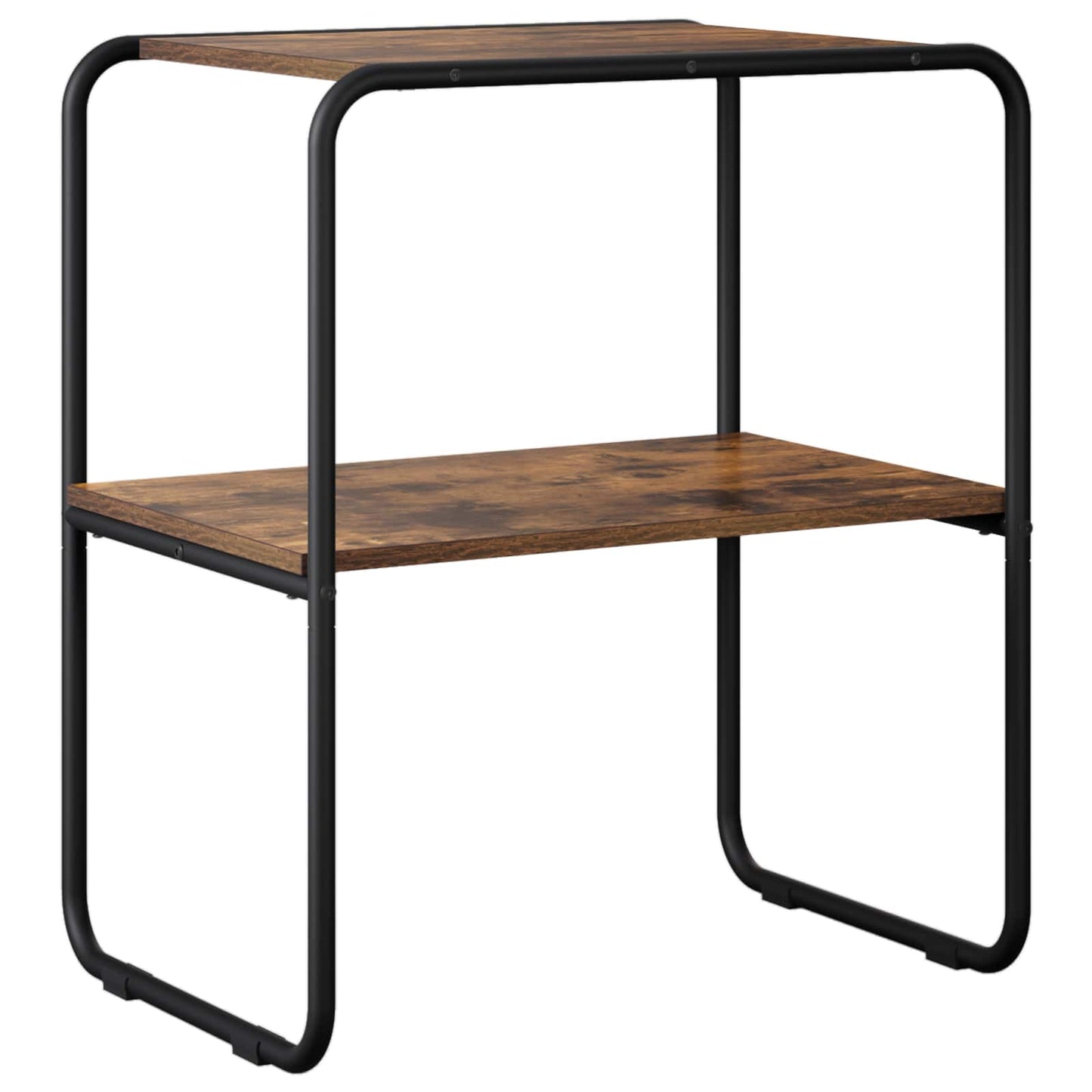 Konsolbord Røget eg 60 x 42,5 x 70 cm Konstrueret træ