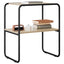 Konsolbord Sonoma-eg 80 x 42,5 x 70 cm Konstrueret træ