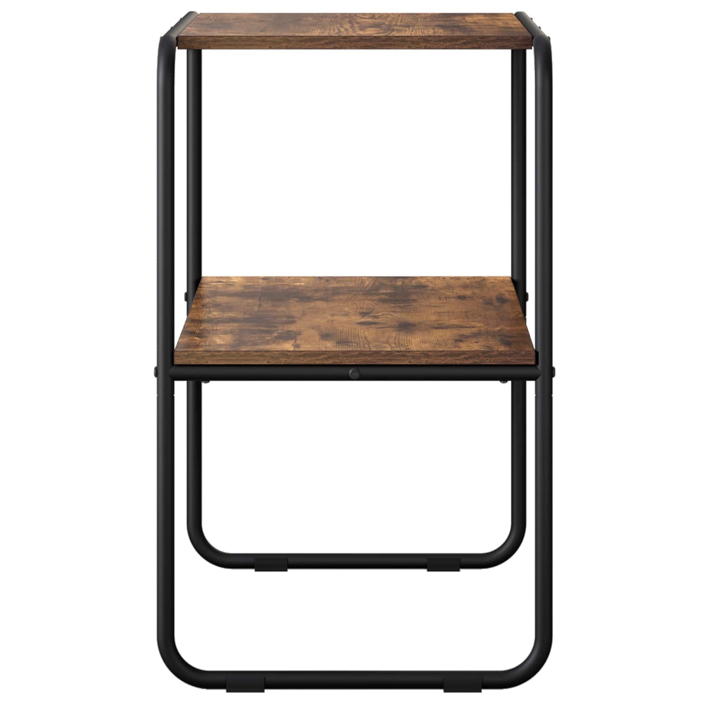 Konsolbord Røget eg 80 x 42,5 x 70 cm Konstrueret træ