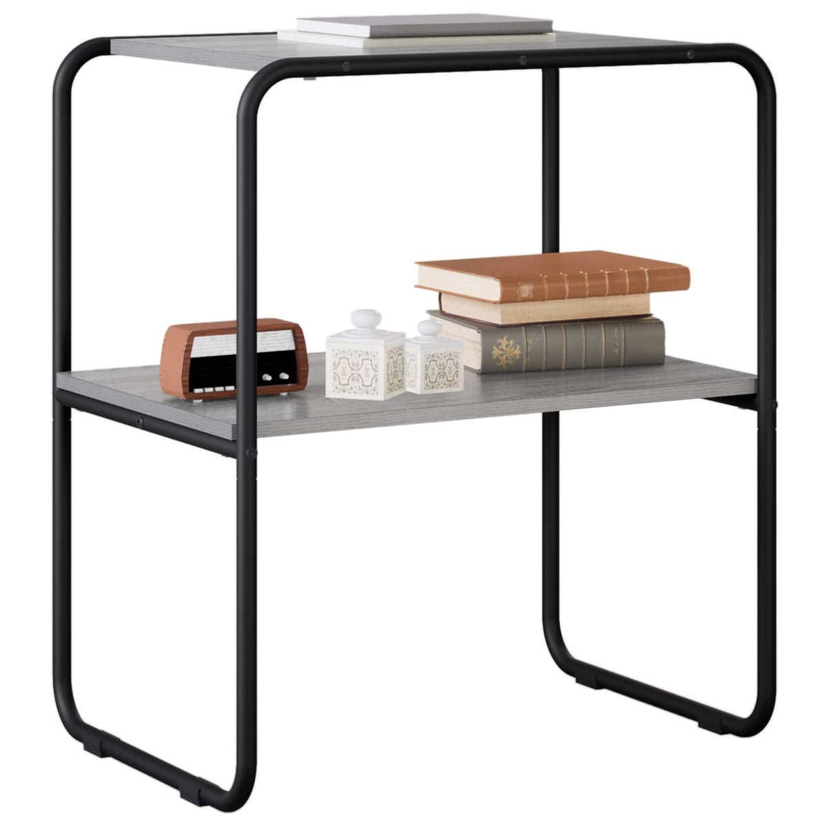 Konsolbord Grå Sonoma 80 x 42,5 x 70 cm Konstrueret træ