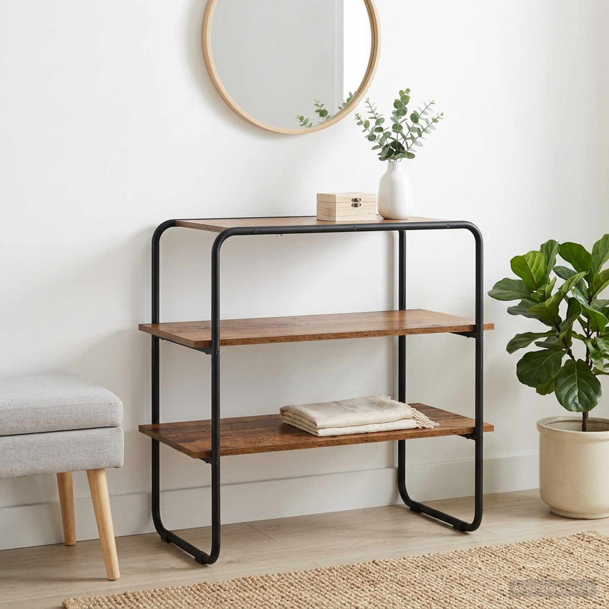 Konsolbord Gammelt træ 60 x 41 x 75 cm Konstrueret træ